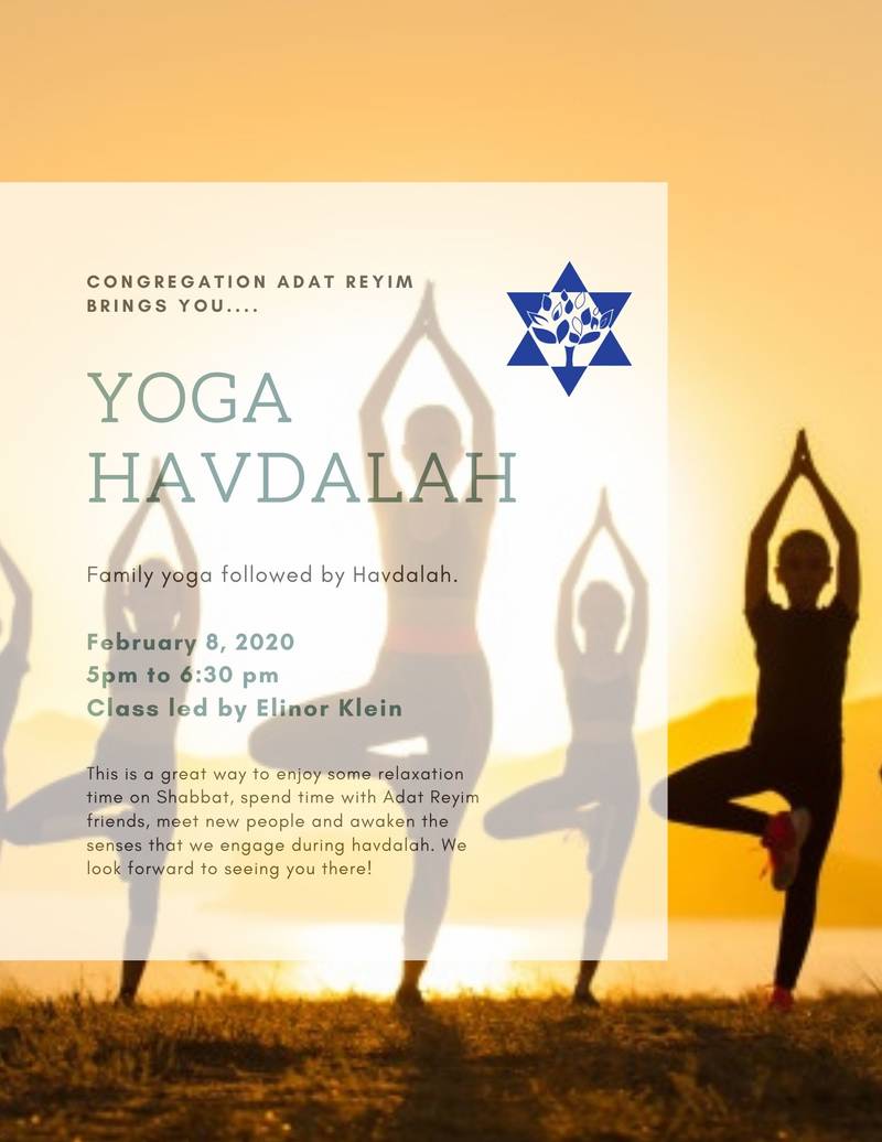 Banner Image for Yoga Havdalah