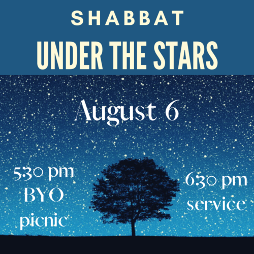 Banner Image for Shabbat Under the Stars
